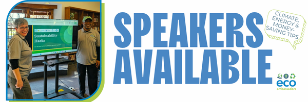EcoAmbassadors Speakers Available