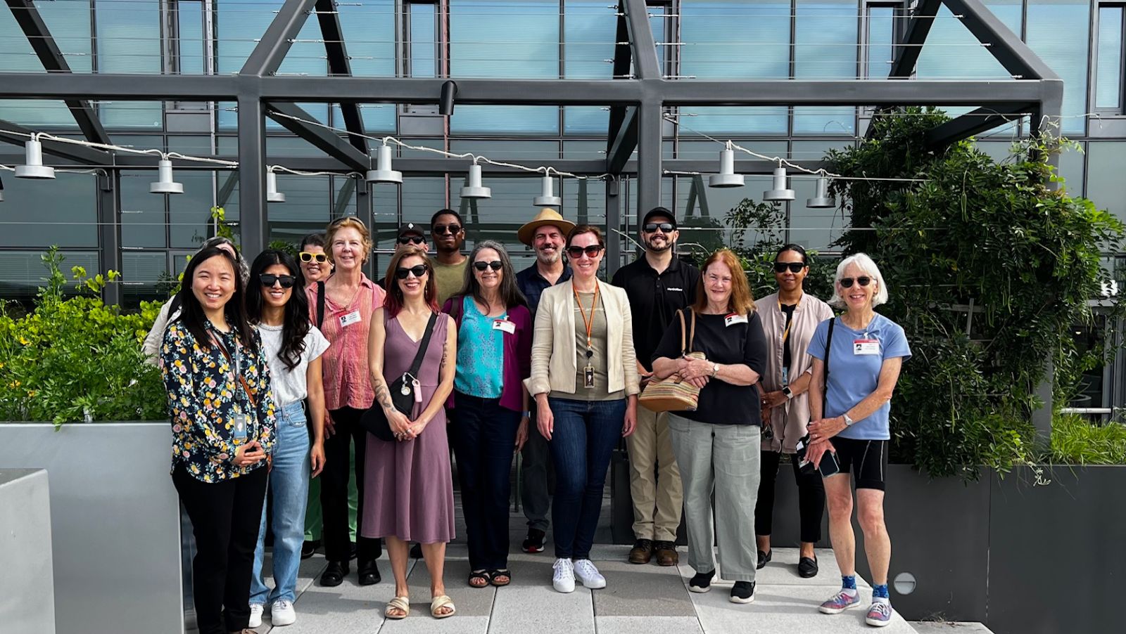 group photo of EcoAction Arlington staff and volunteers 